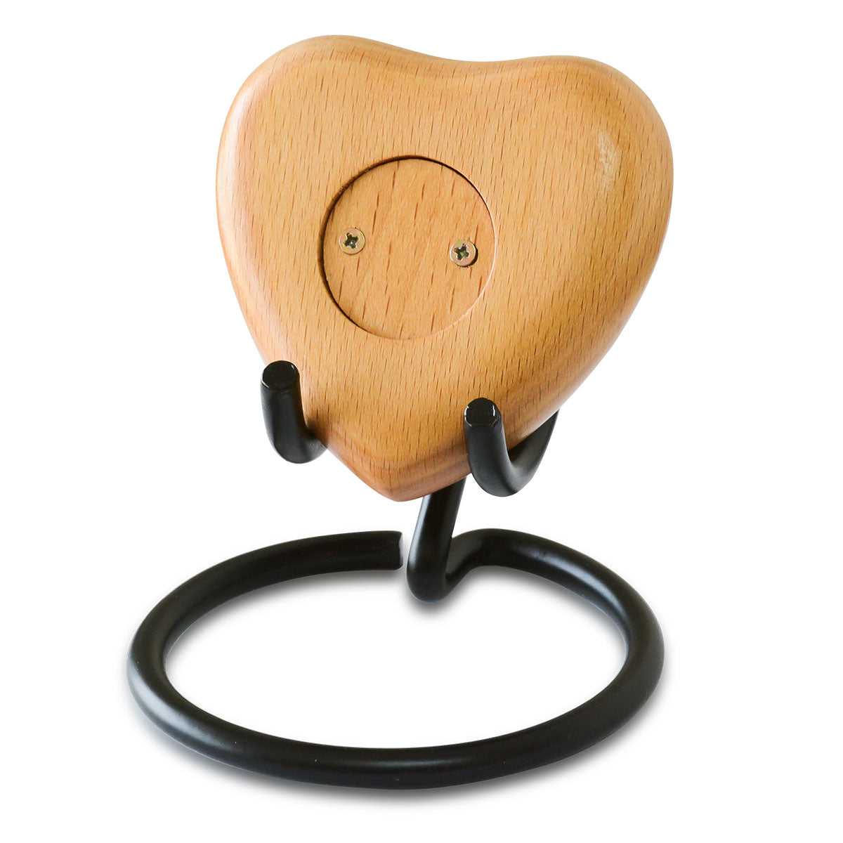 Light Wood Heart Keepsake